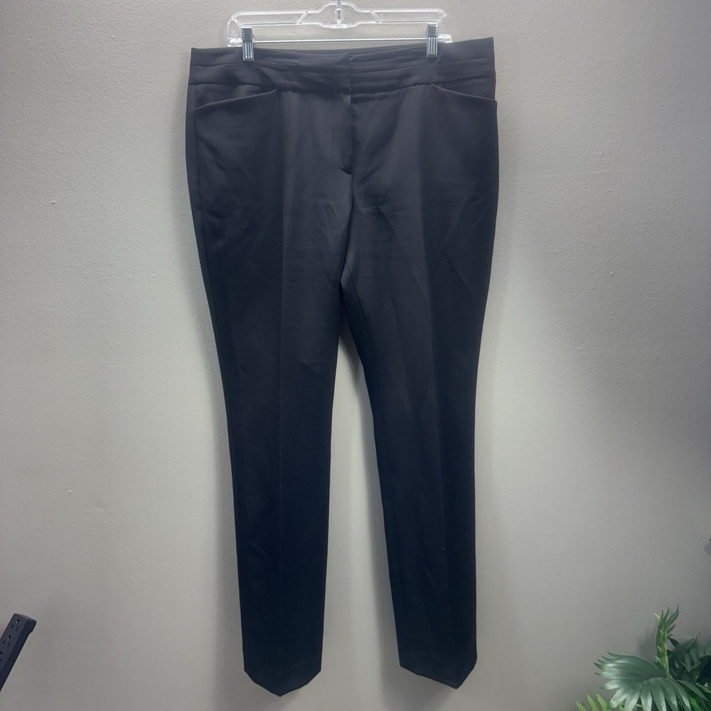 Tahari Arthur S. Levine Women's Black Dress Pants Size 14